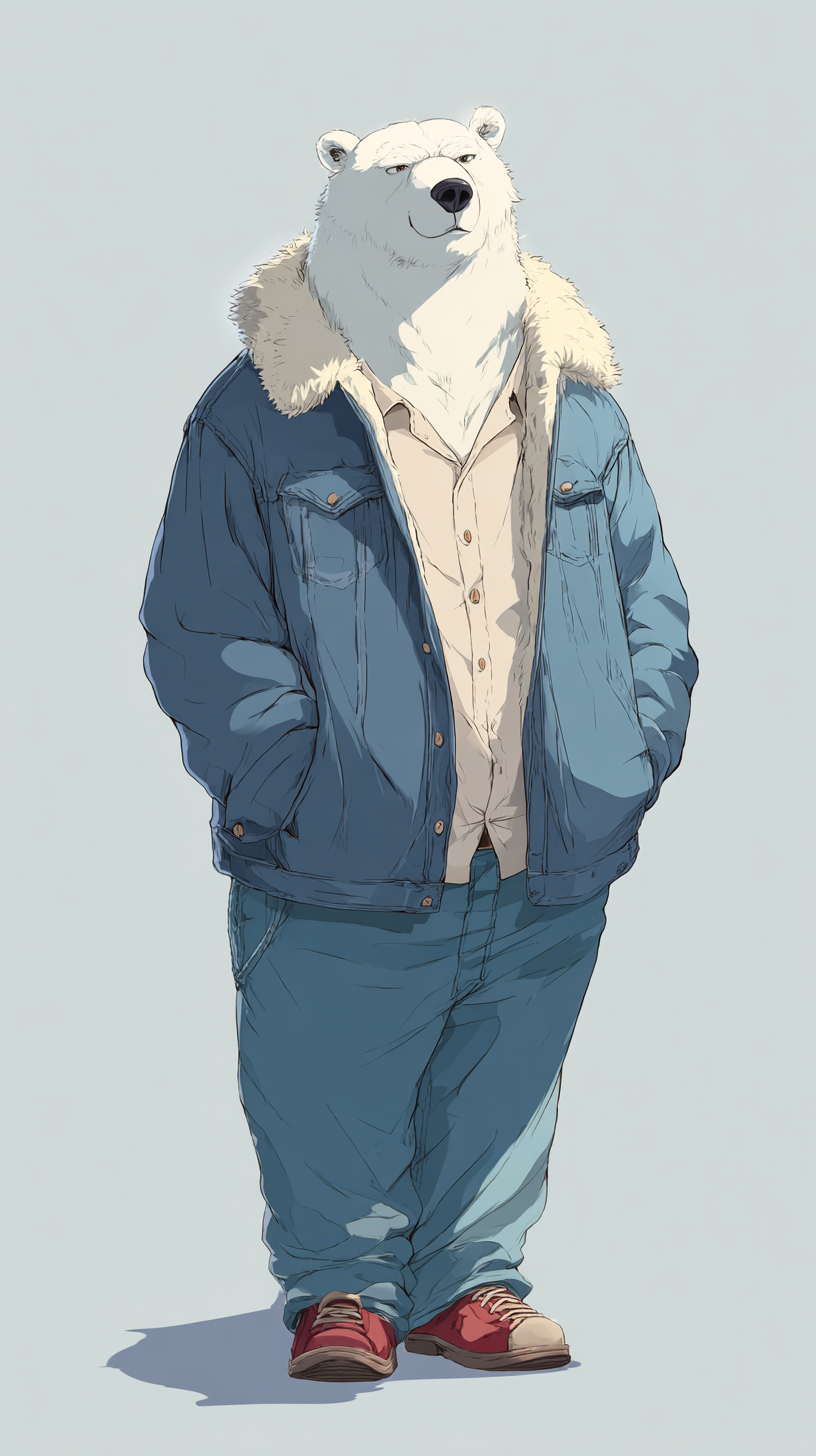 fond d'écran Ours blanc iphone 17 gratuit