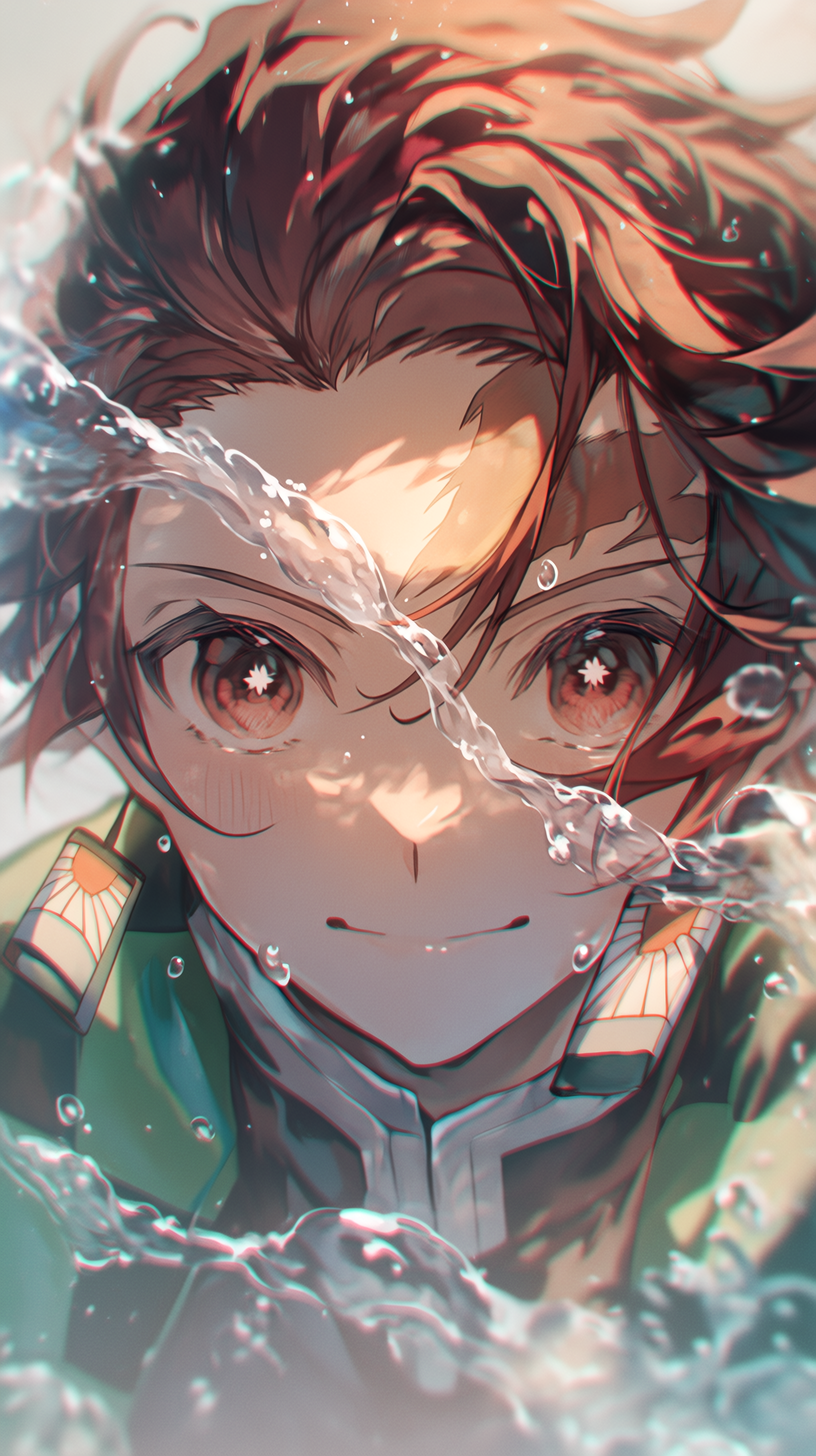 fond d'écran Garçon Anime iphone 15 4k télécharger gratuit