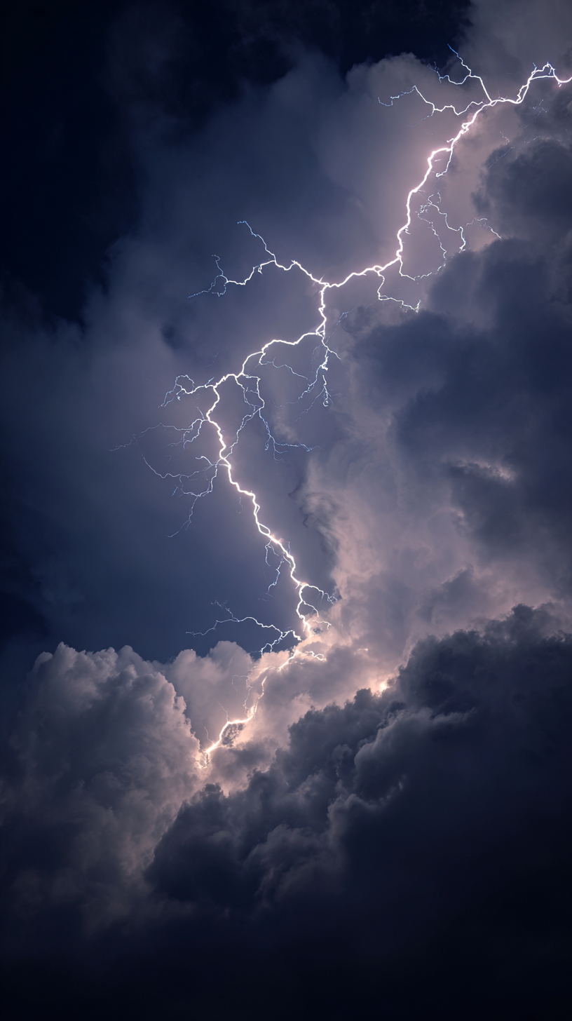 fond d'écran Foudre téléphone Asus gratuit