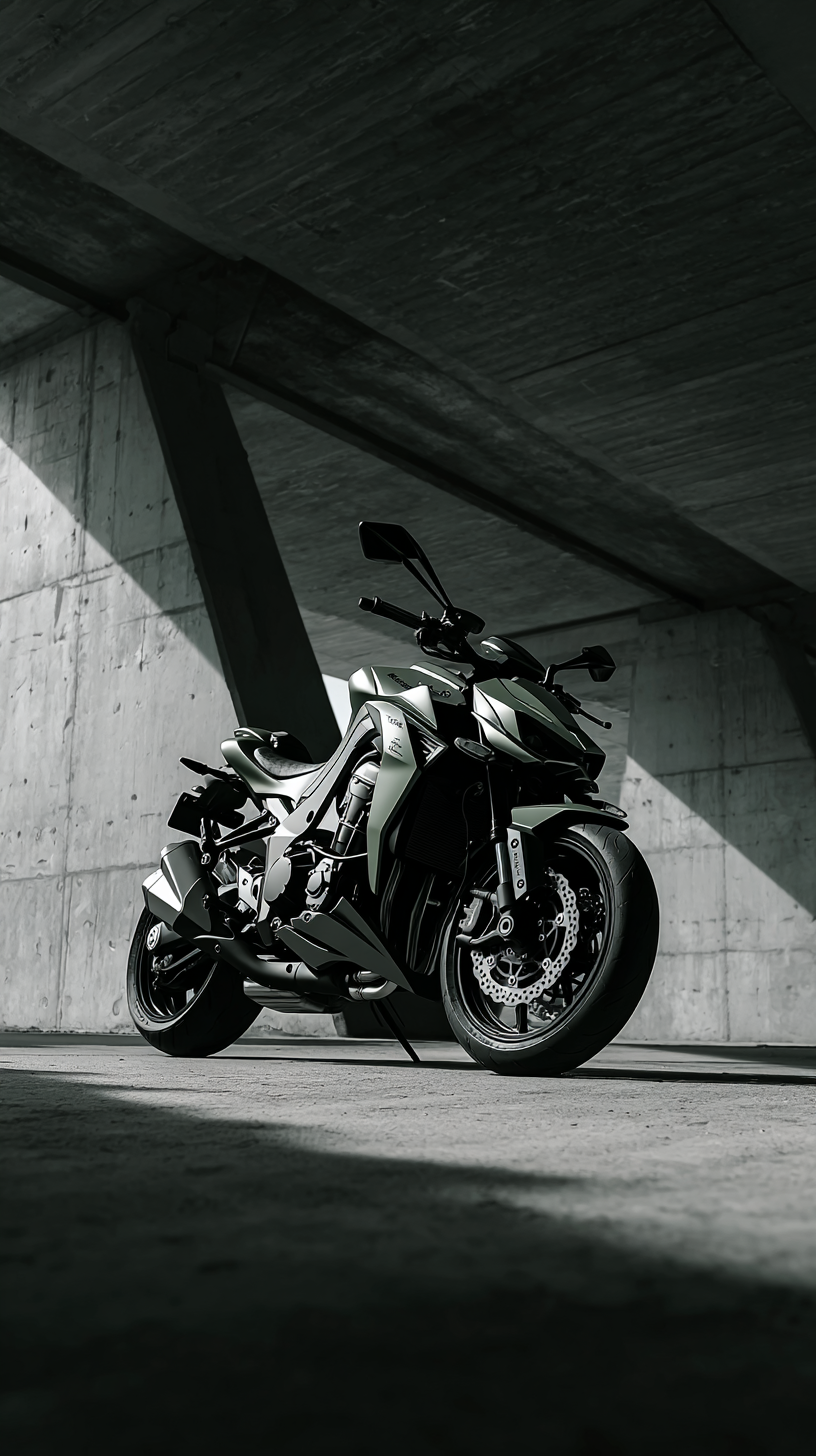 fond d'écran Kawasaki téléphone Motorola gratuit