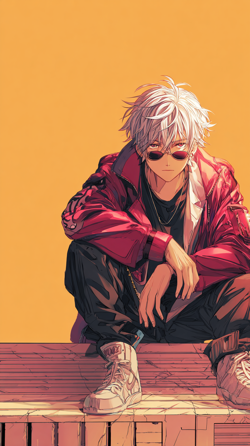 fond d'écran Garçon Anime iphone 16 gratuit