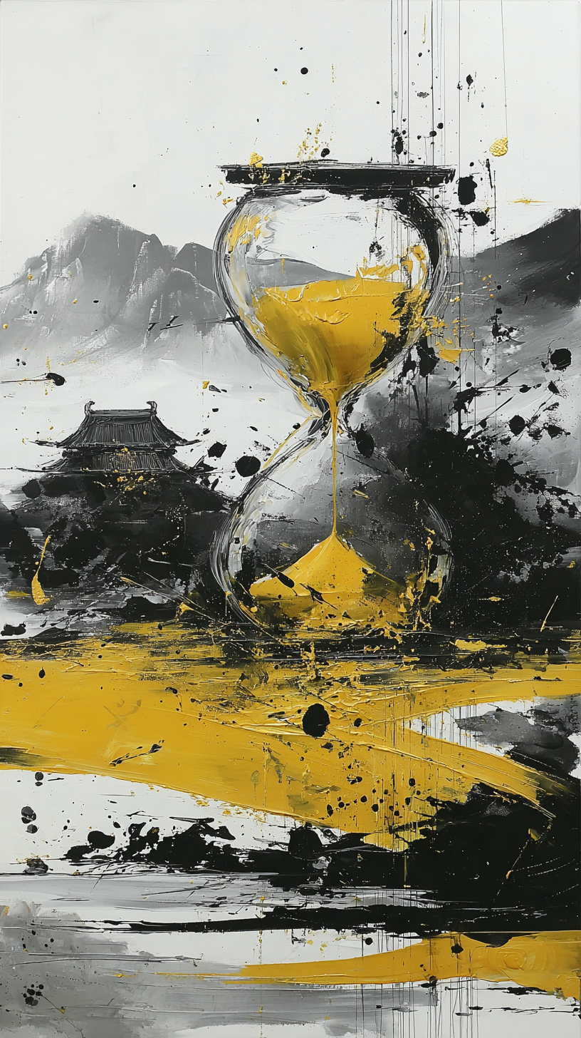 fond d'écran Sablier iphone 17 pro max gratuit