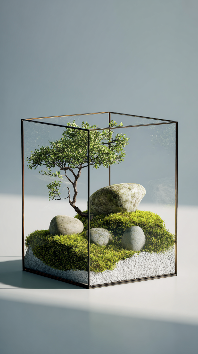 fond d'écran Terrarium iphone 14 pro max gratuit