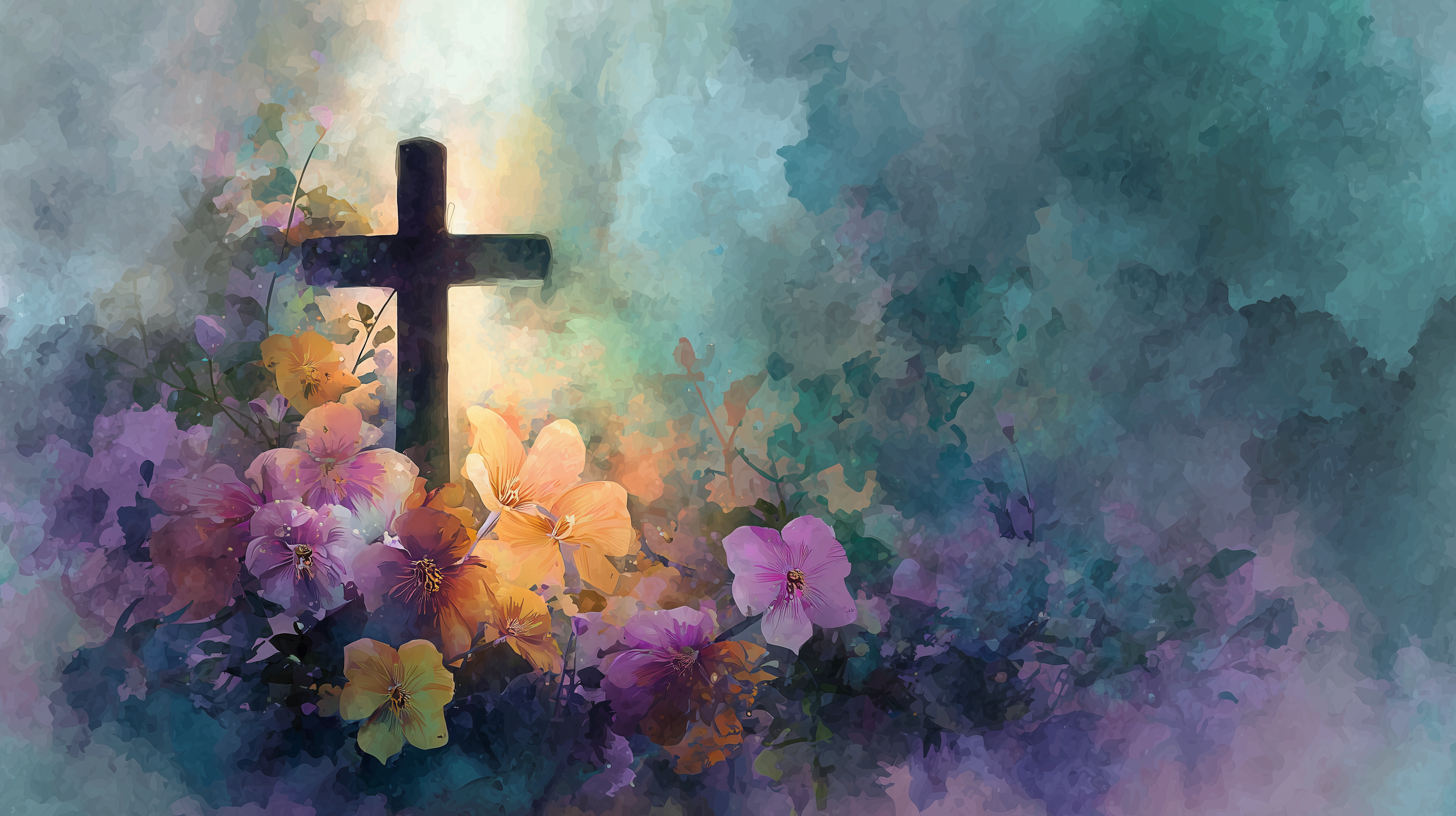 fond d'écran Aquarelle 1920x768 téléchargement gratuit