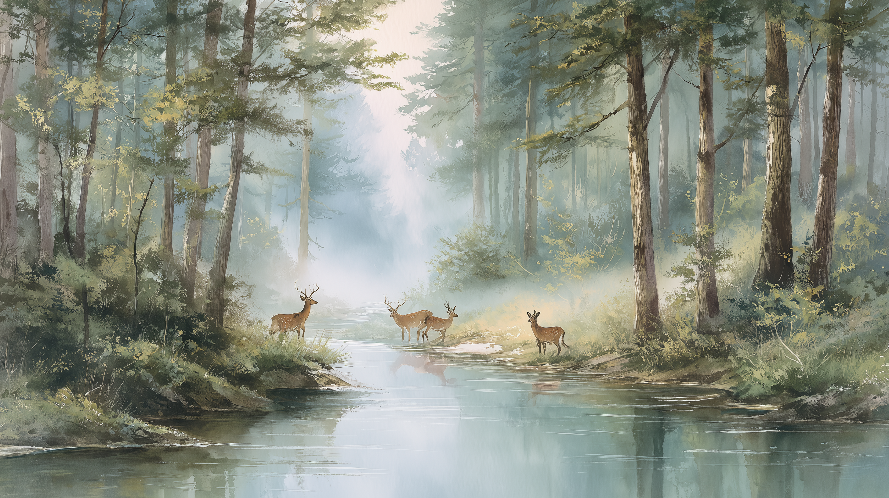 fond d'écran Aquarelle pc windows téléchargement gratuit