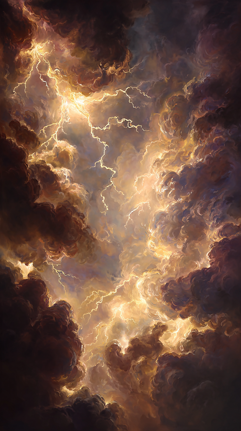 fond d'écran Foudre iphone 7 télécharger gratuit