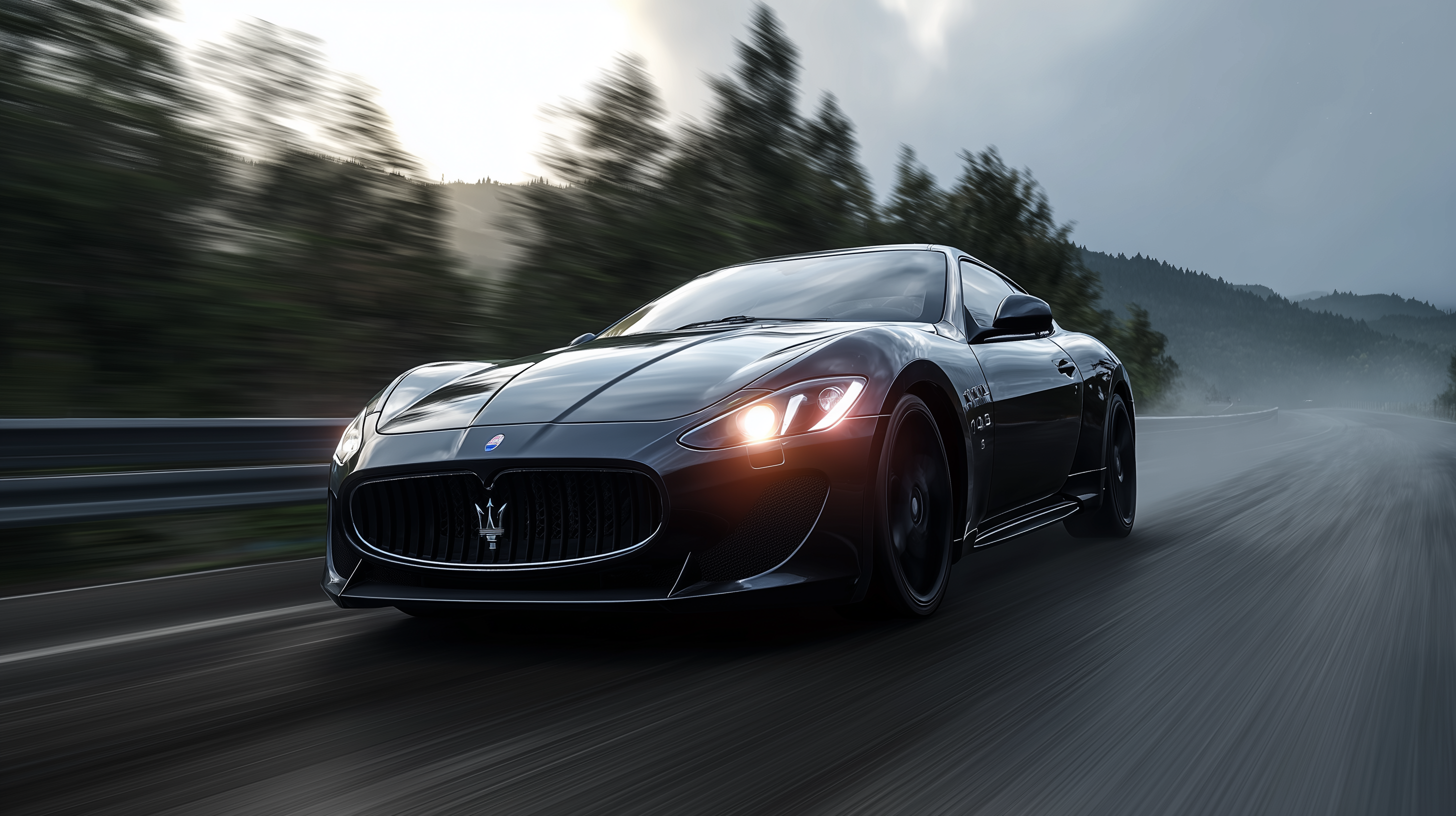 fond d'écran Maserati windows 11 hd téléchargement gratuit