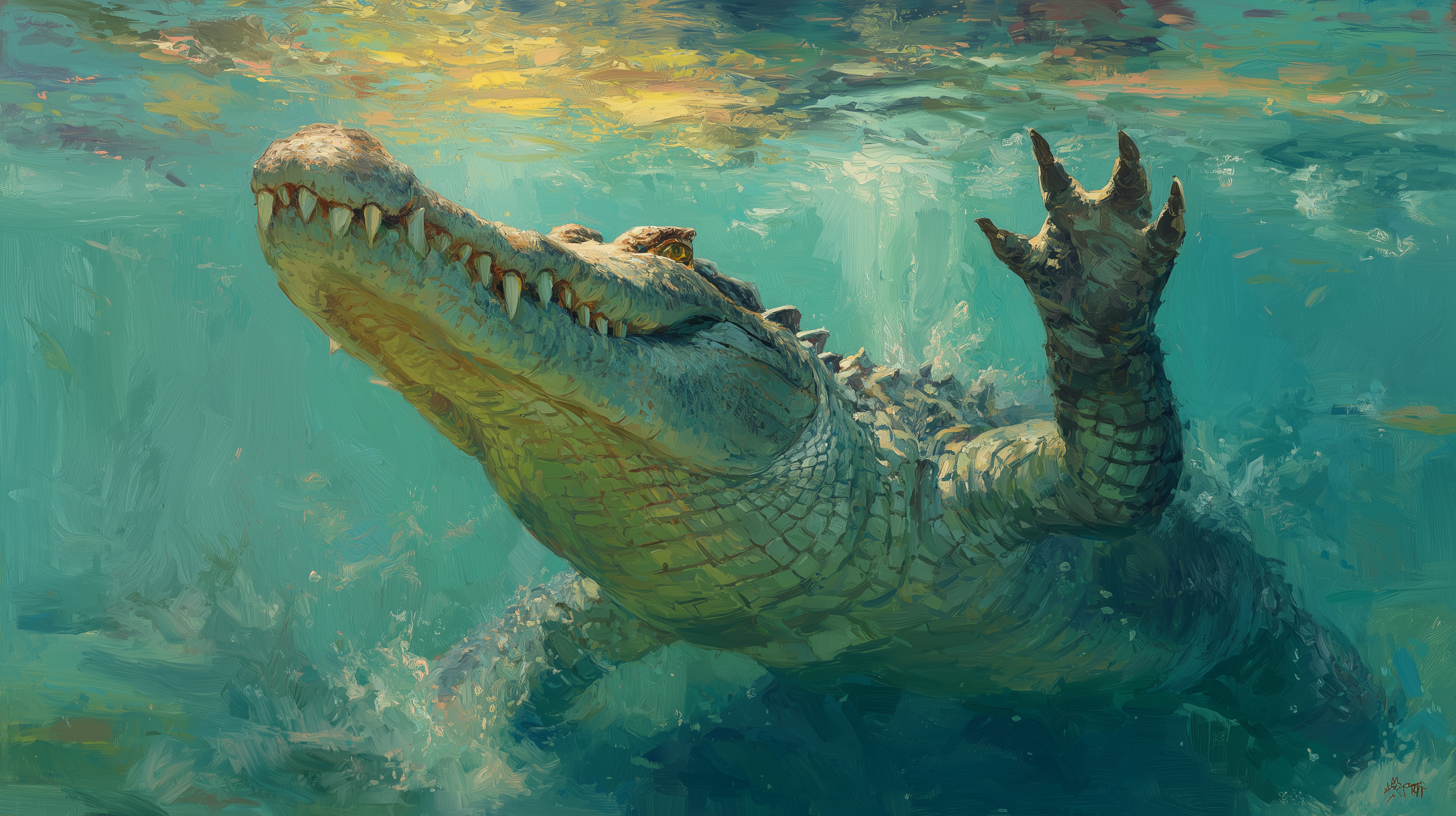 hp fond d'écran Crocodylidae téléchargement gratuit