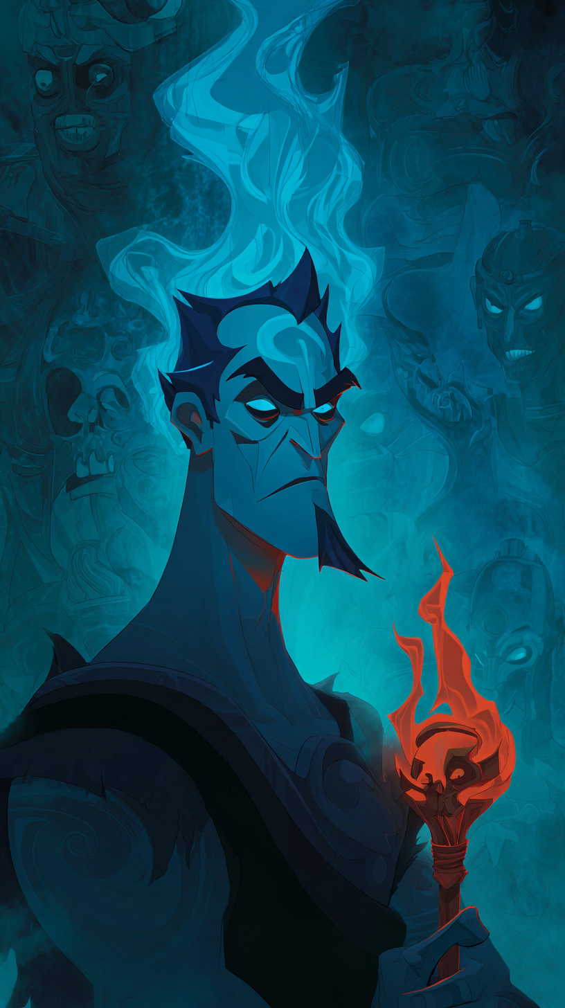 fond d'écran Hadès iphone 15 pro max 4k gratuit