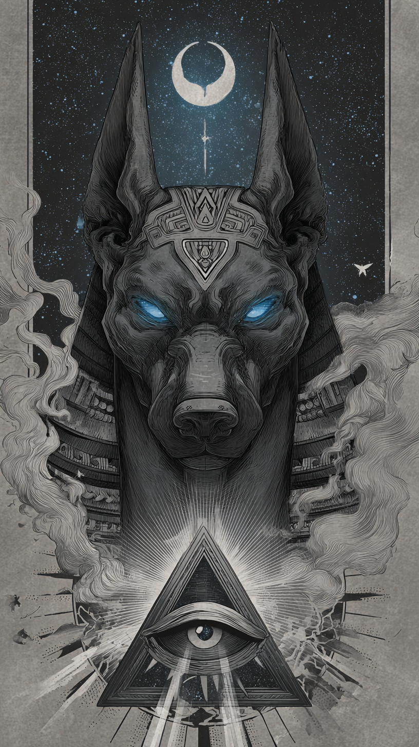 fond d'écran Anubis téléphone samsung gratuit android