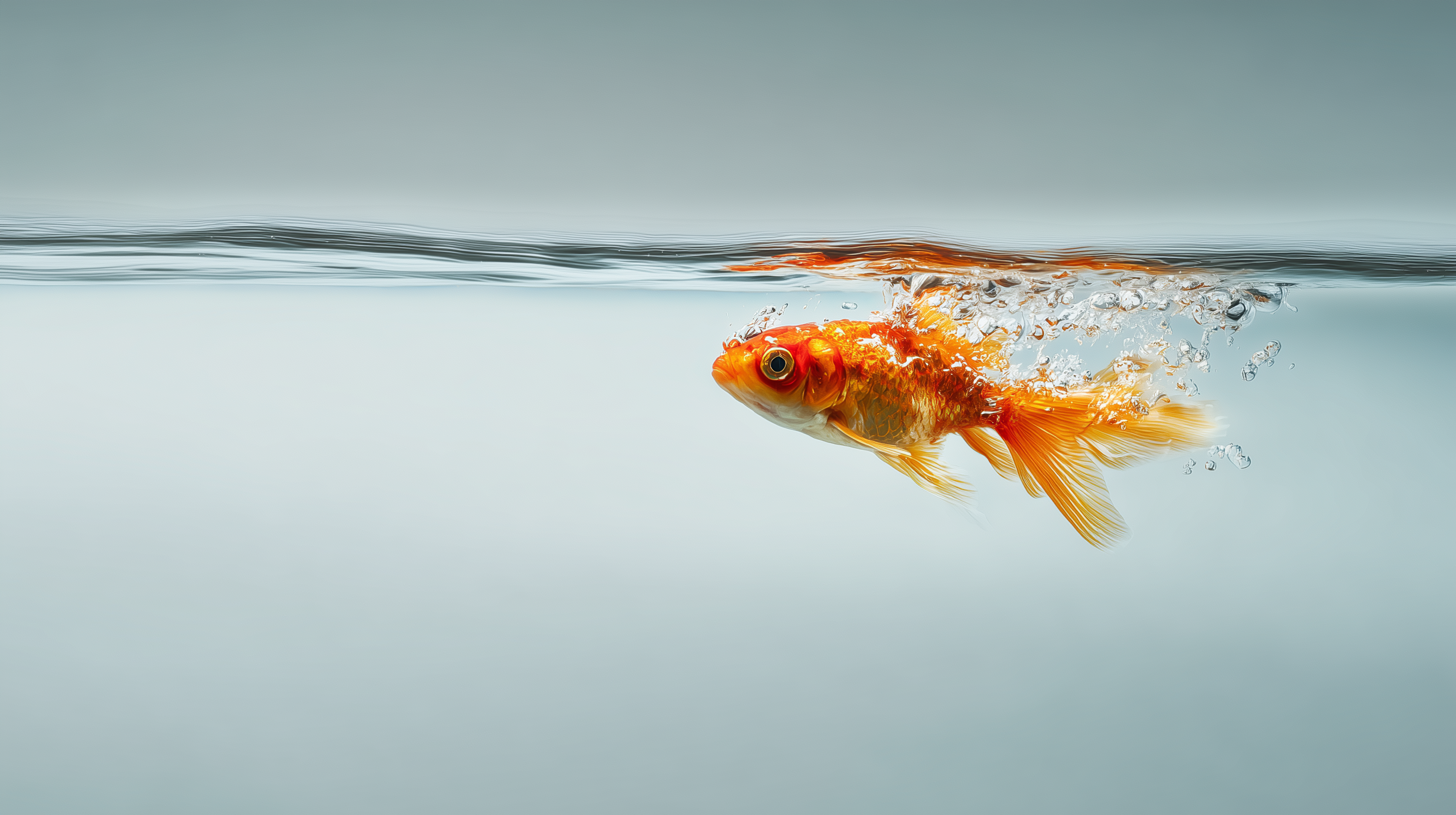 fond d'écran Poisson rouge hp téléchargement gratuit