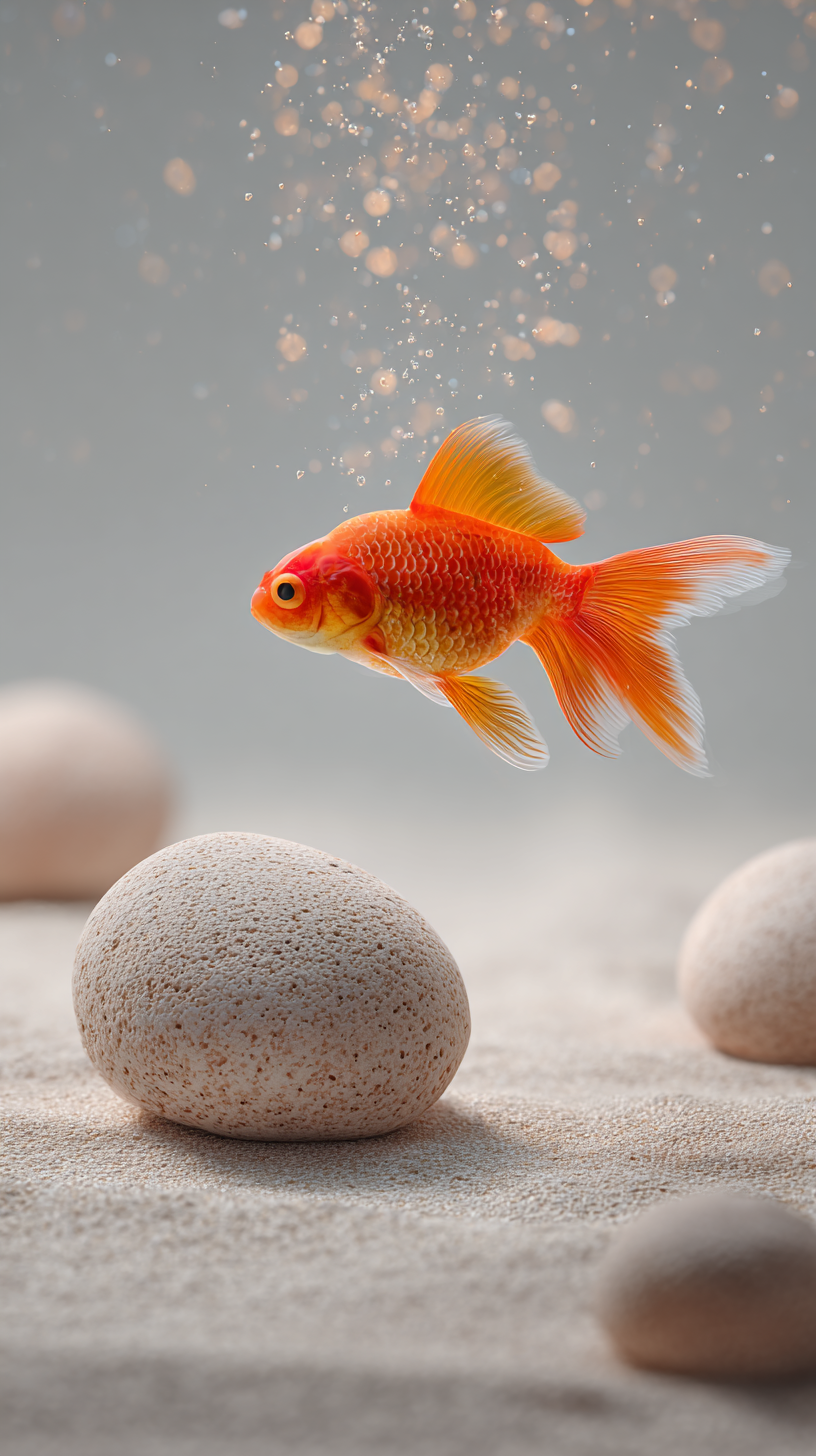 fond d'écran Poisson rouge téléphone Google gratuit