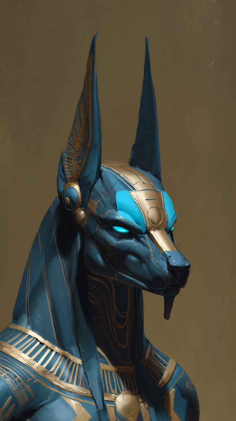 fond d'écran Anubis iphone gratuit