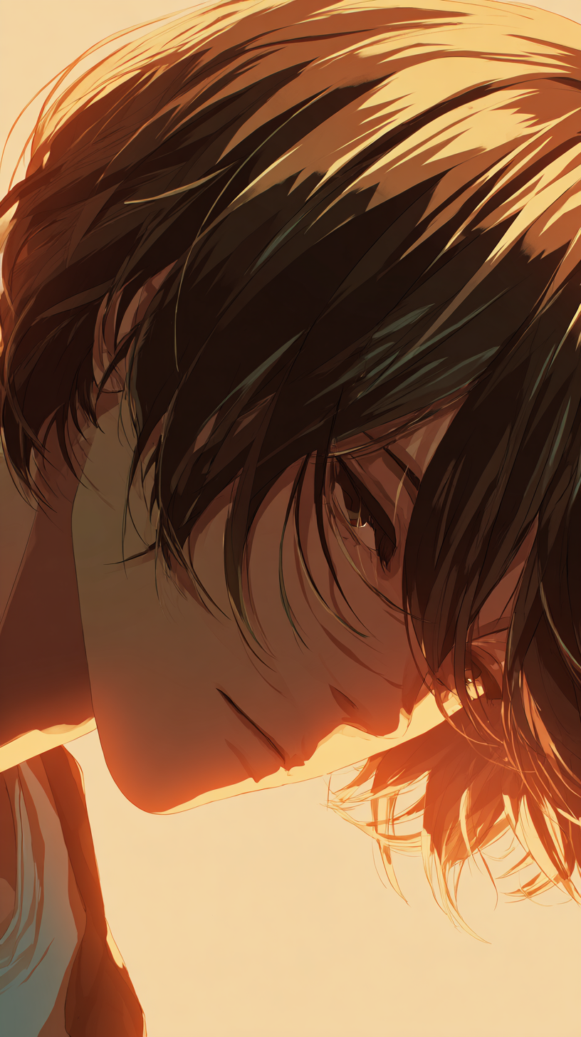 fond d'écran Garçon Anime iphone 13 gratuit