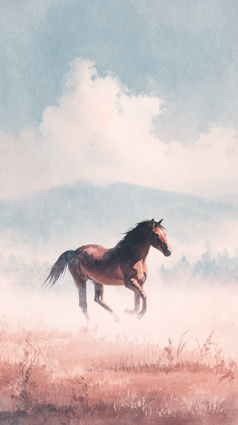 fond d'écran Aquarelle iphone 14 télécharger gratuit