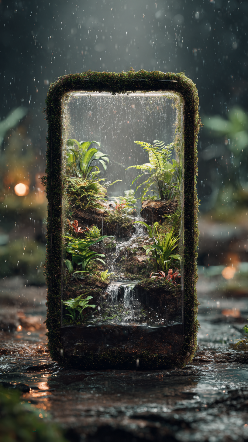 fond d'écran Terrarium iphone 17 gratuit