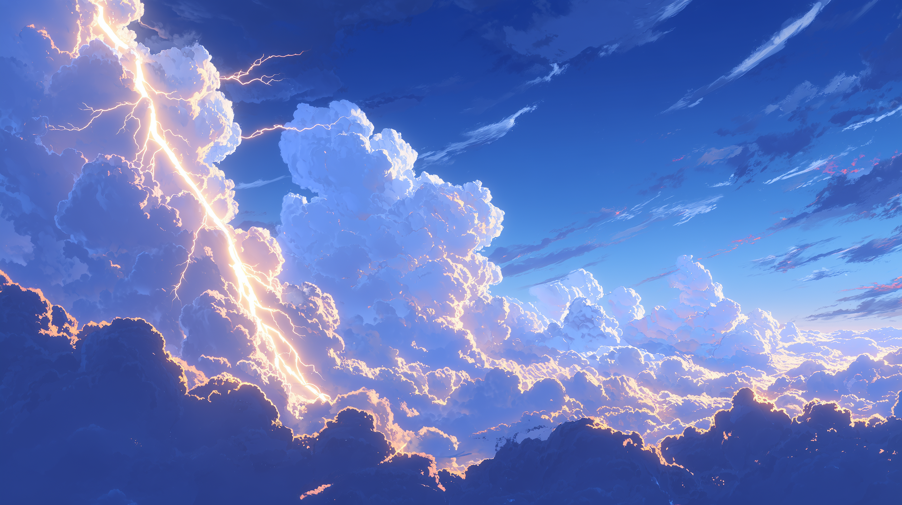 fond d'écran Foudre windows 11 téléchargement gratuit