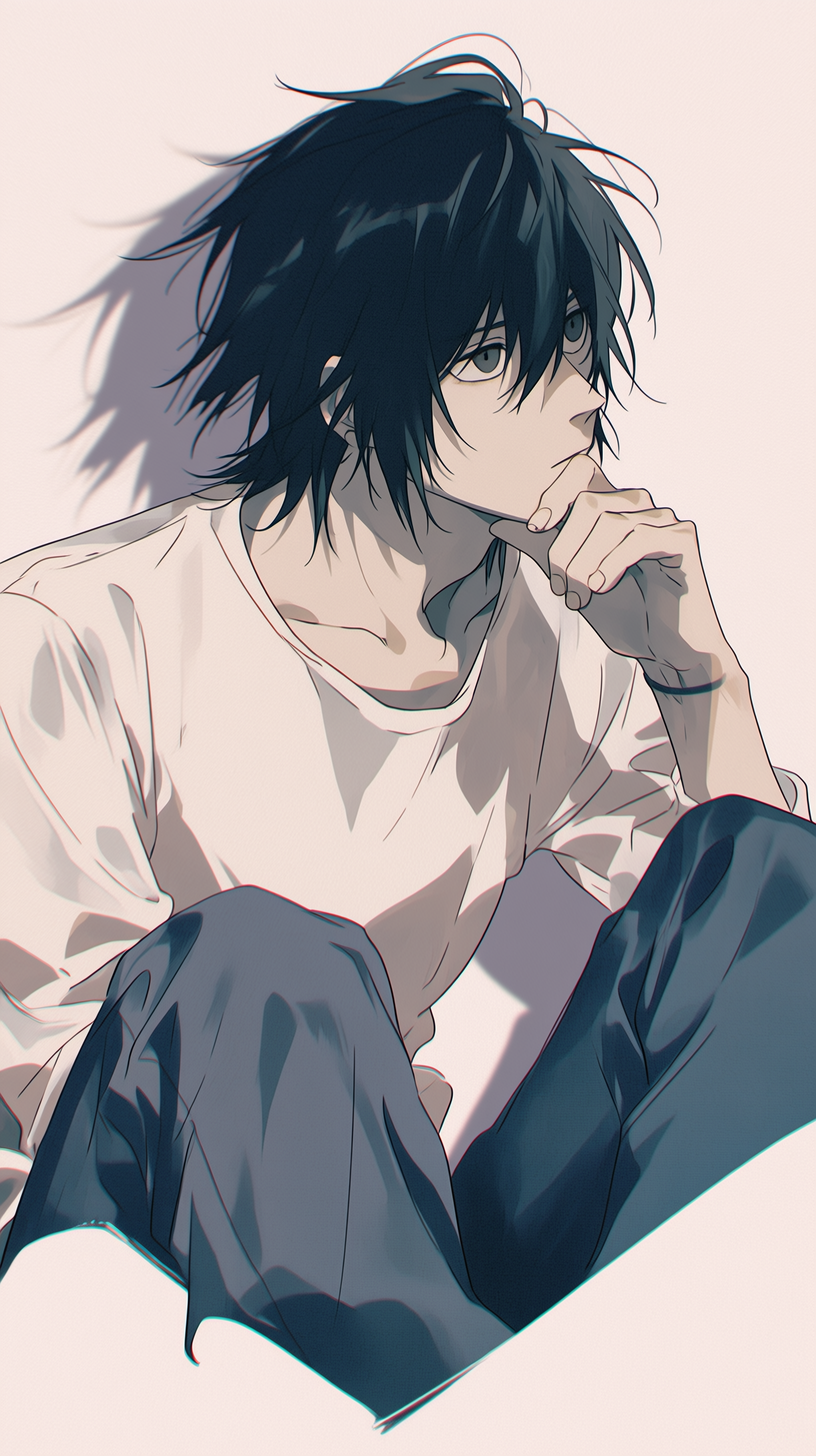 fond d'écran Garçon Anime xiaomi gratuit télécharger haute qualité