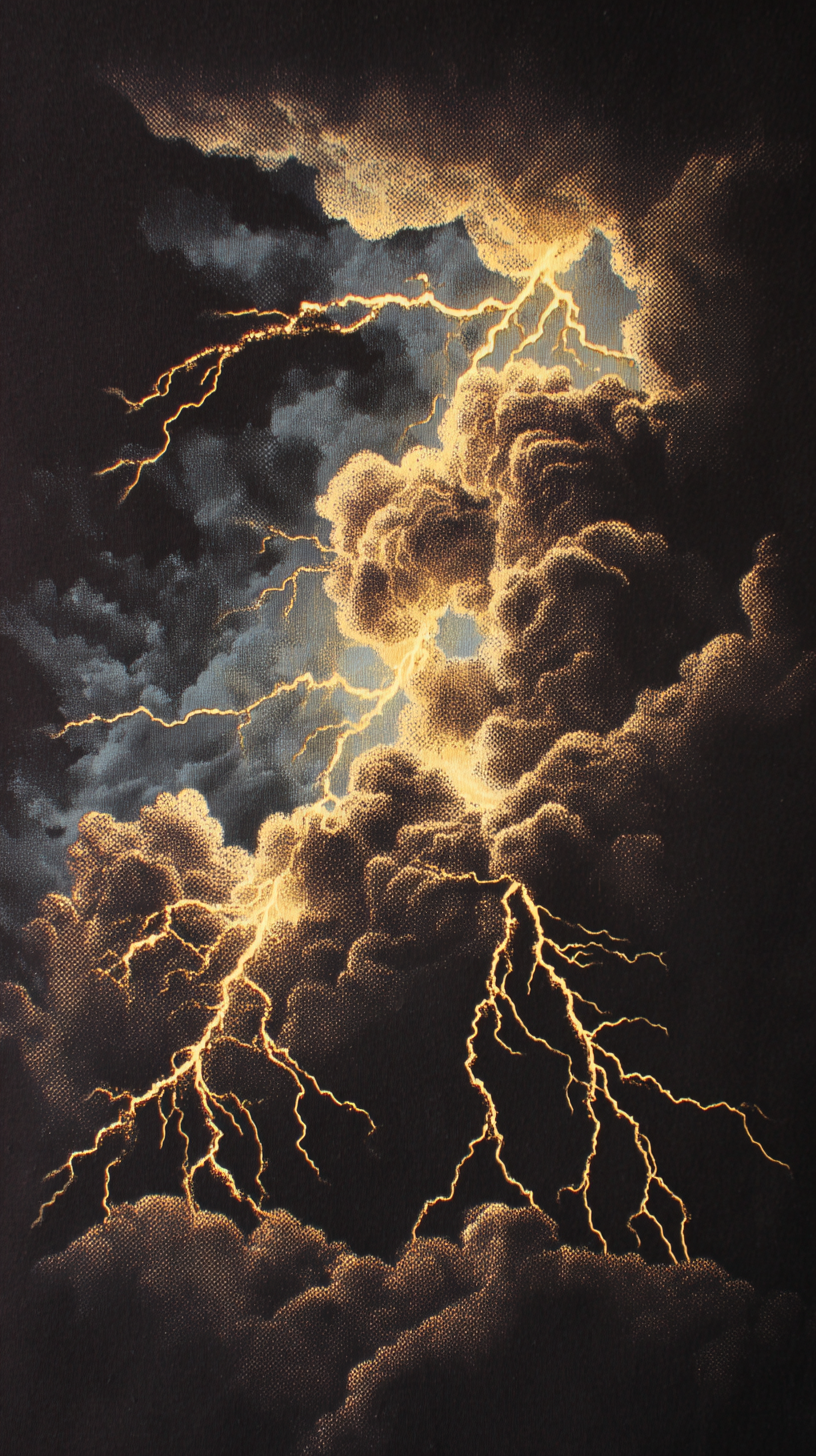 fond d'écran Foudre téléphone 4k gratuit