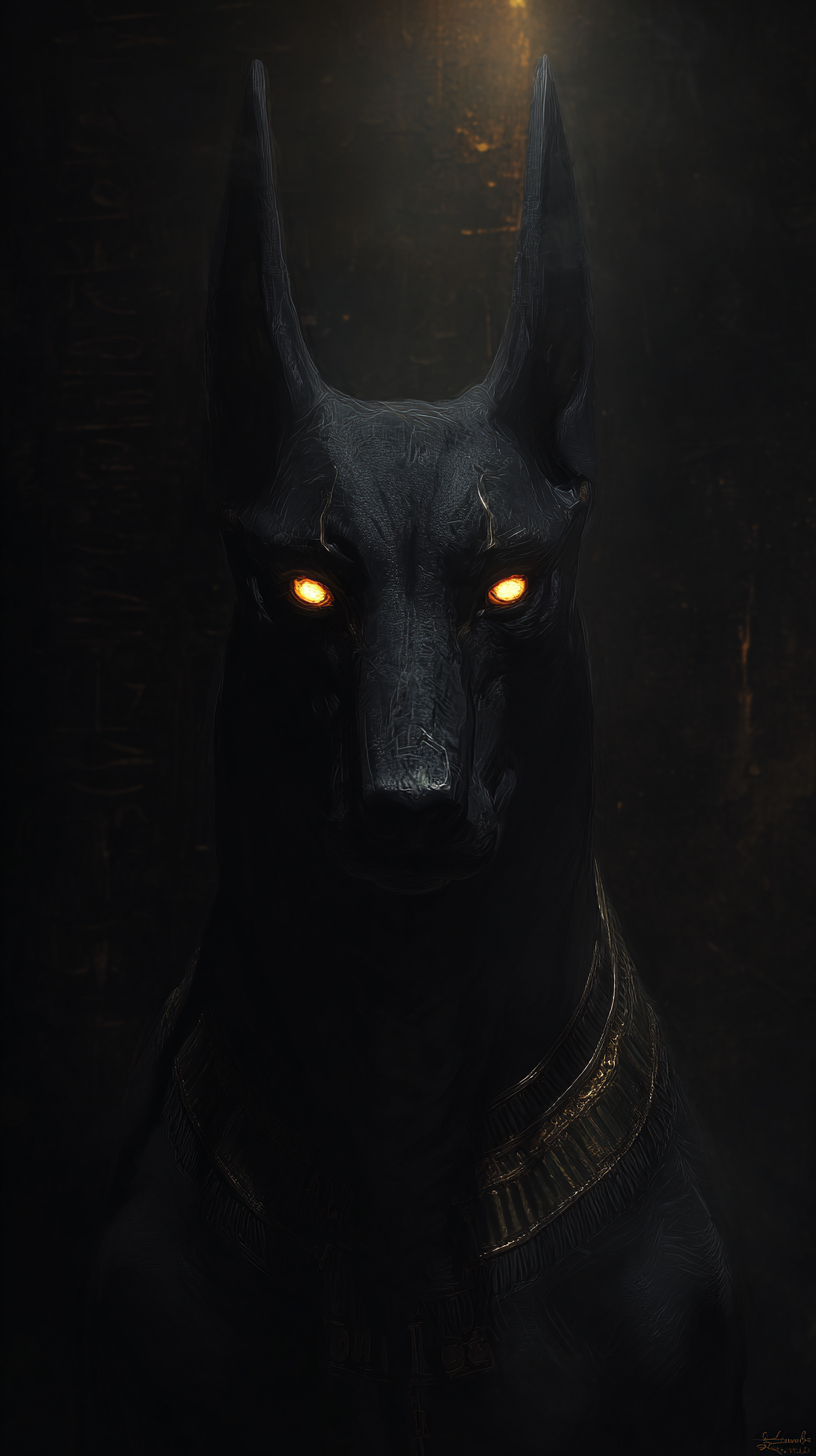 fond d'écran Anubis iphone télécharger gratuit