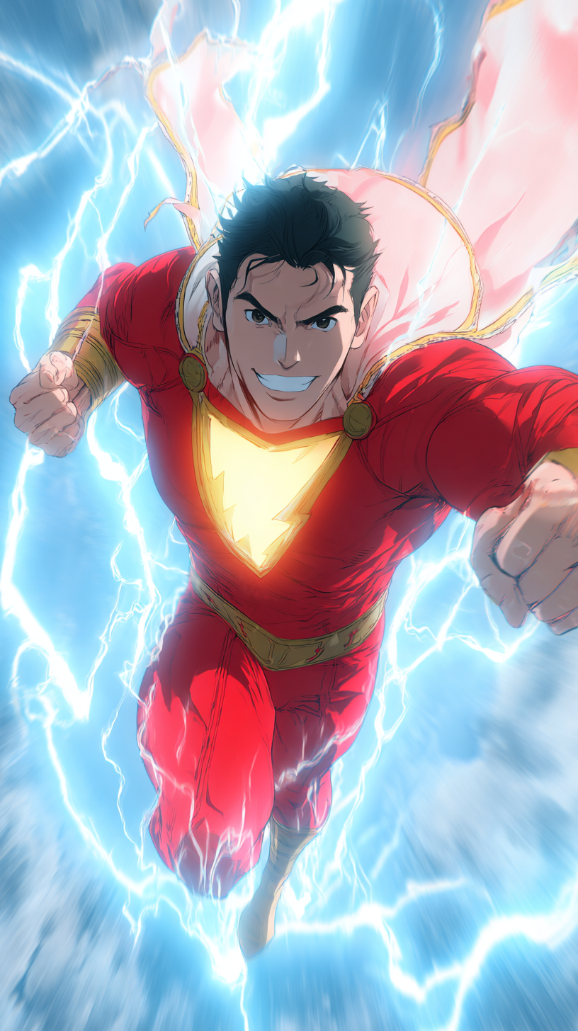 fond d'écran Shazam pour téléphone télécharger gratuit