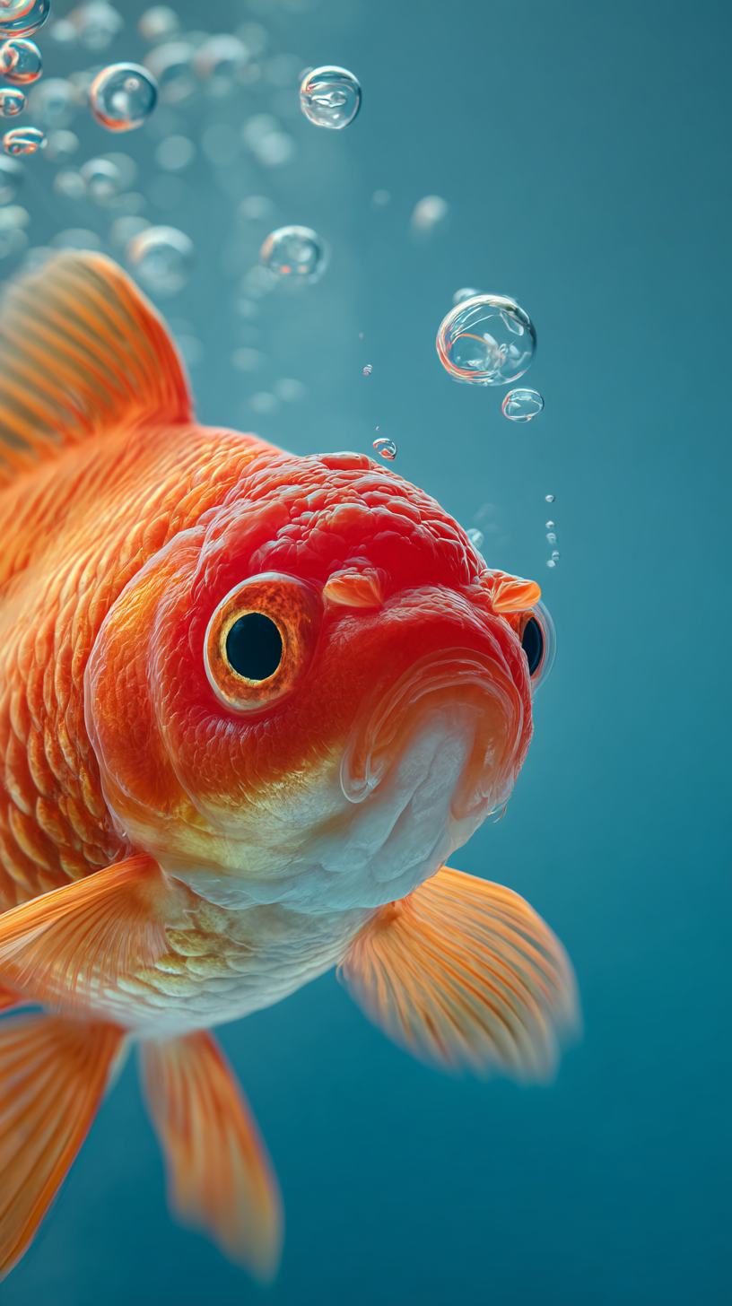 fond d'écran Poisson rouge téléphone Xiaomi gratuit