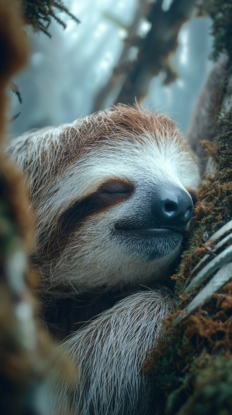 fond d'écran Paresseux téléphone Nokia télécharger gratuit