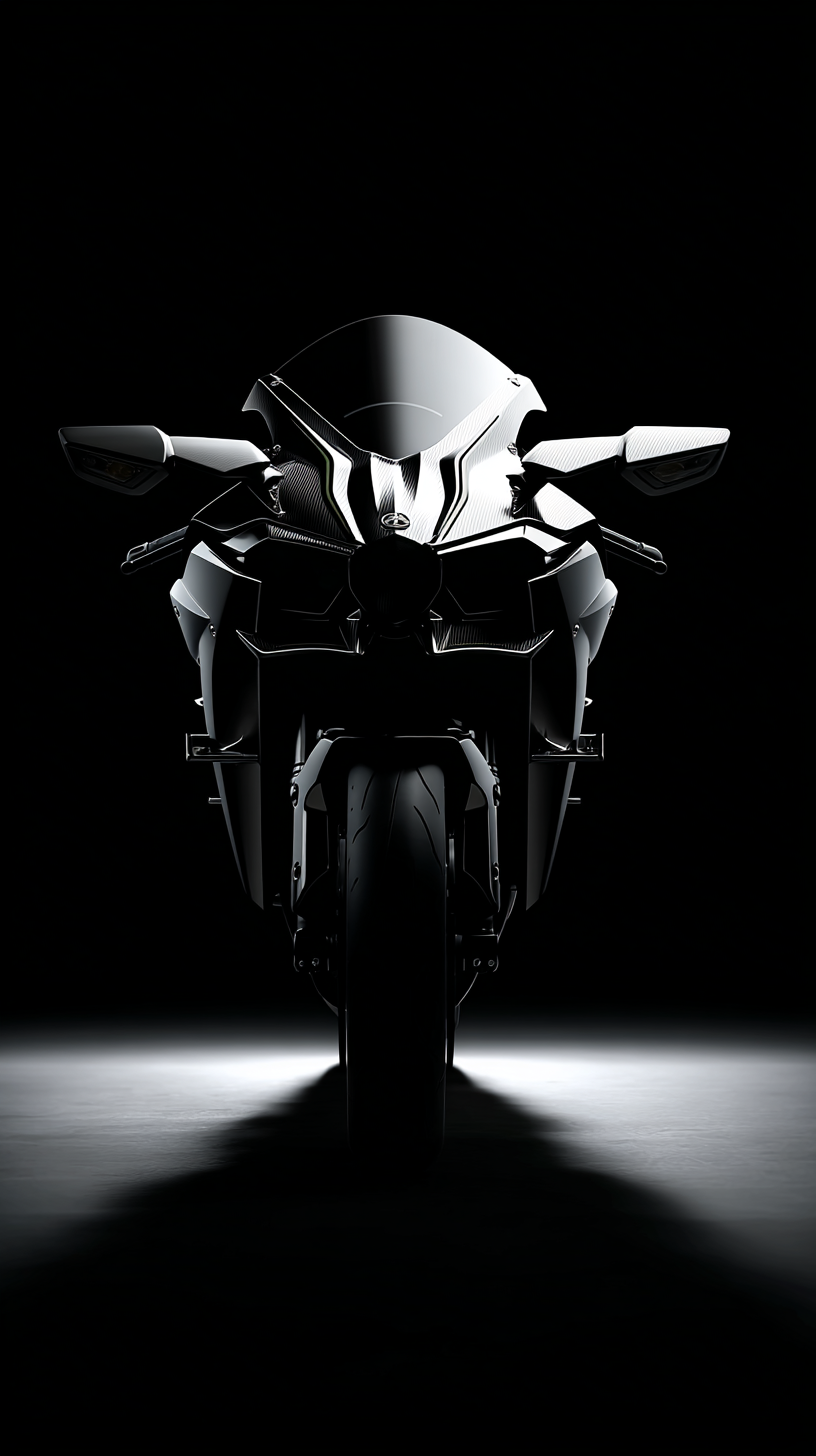 fond d'écran Kawasaki iphone 16 pro max gratuit