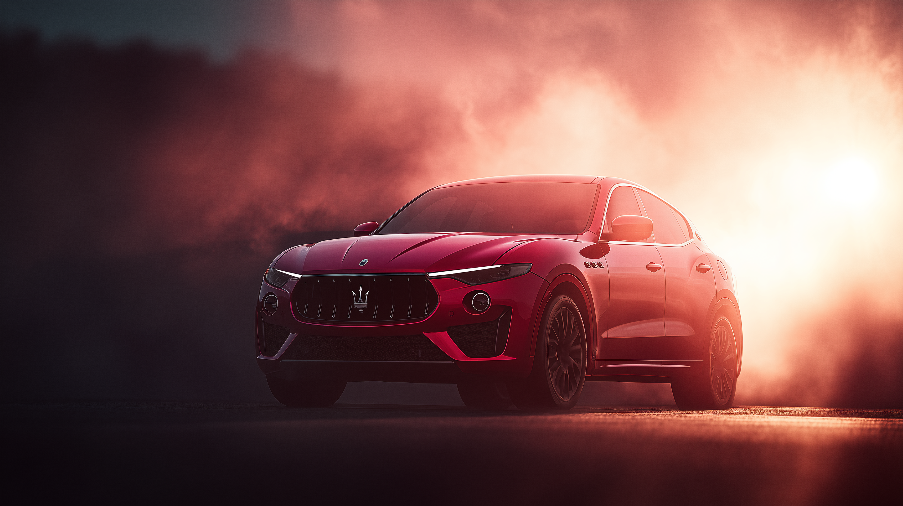 fond d'écran Maserati 3840x1440 téléchargement gratuit