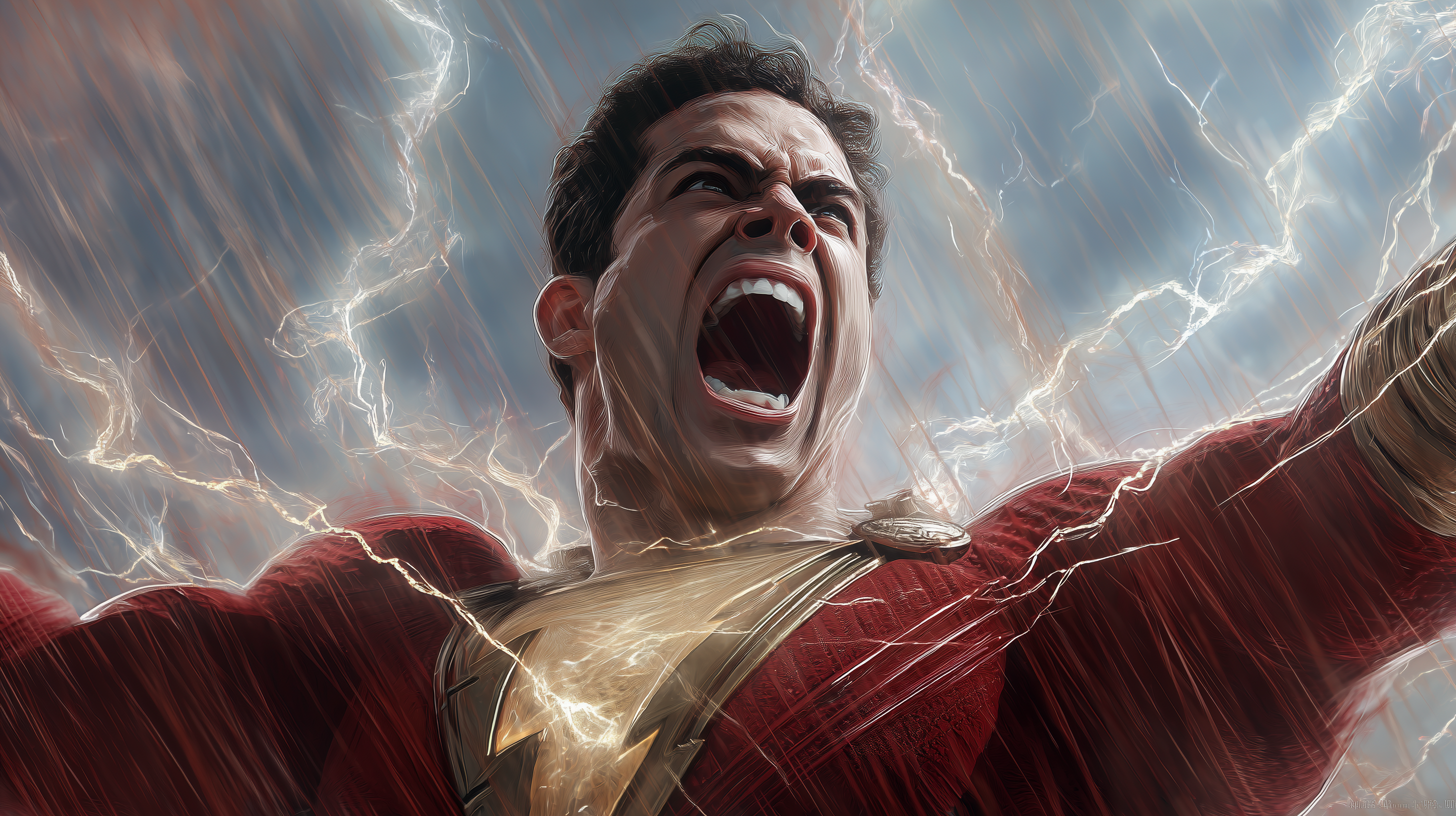 fond d'écran Shazam full hd 1920x1080 téléchargement gratuit