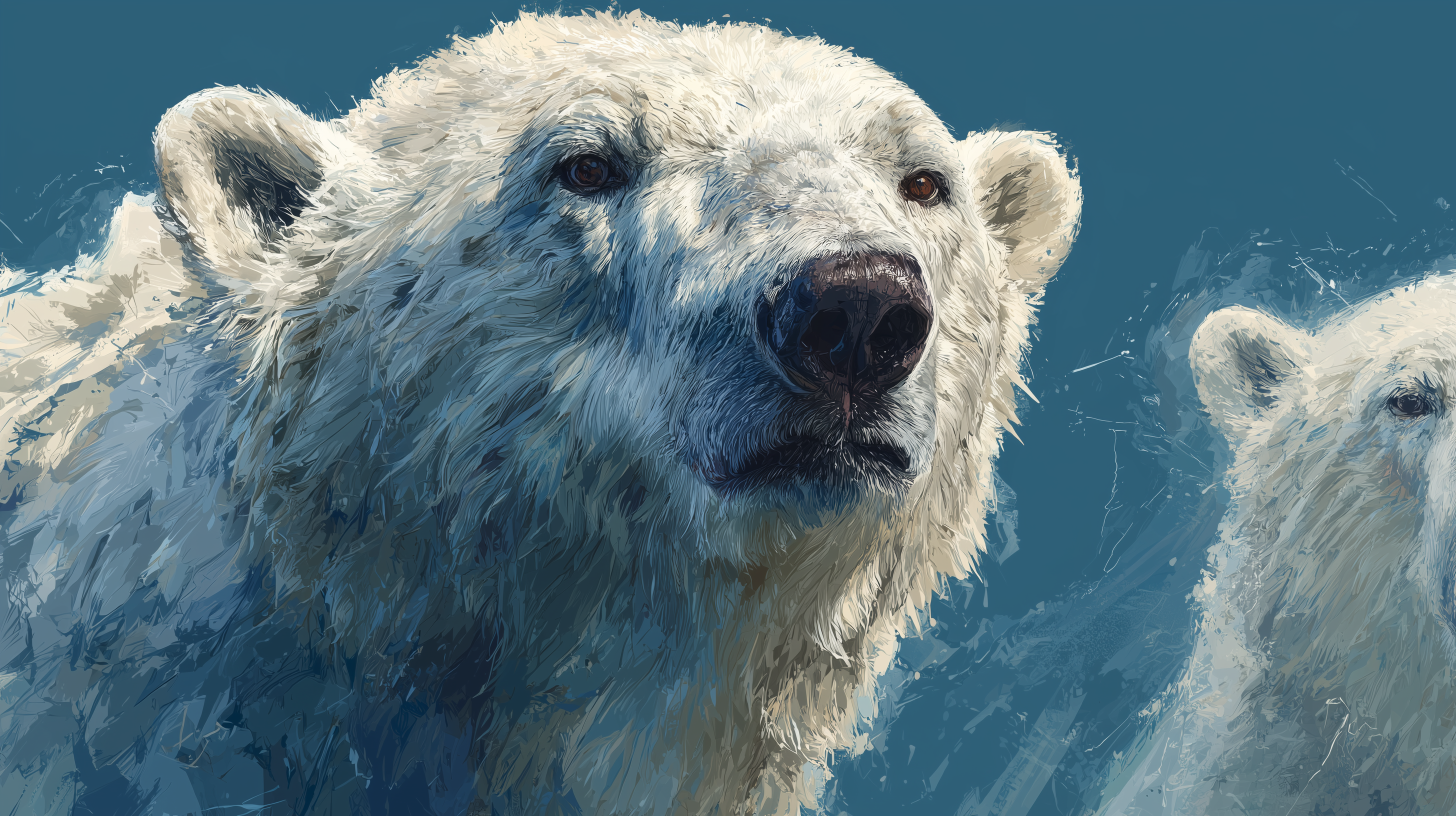 fond d'écran Ours blanc 1920x1200 hd téléchargement gratuit