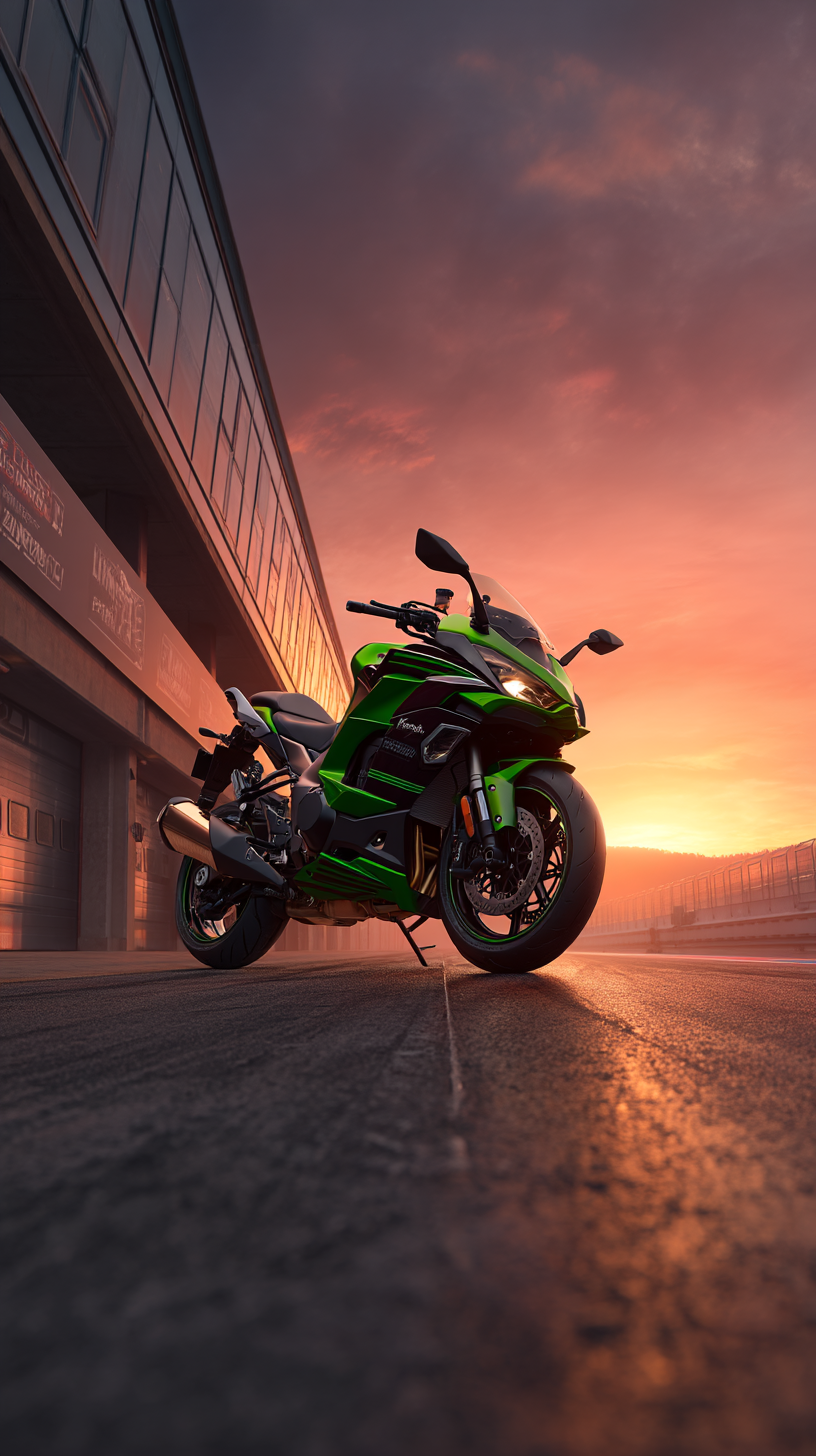 fond d'écran Kawasaki téléphone télécharger gratuit