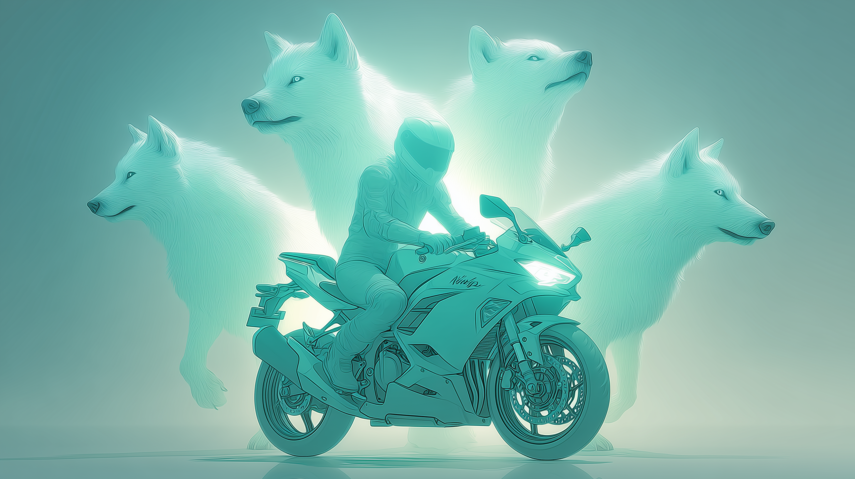 fond d'écran Kawasaki windows 10 gratuit téléchargement gratuit