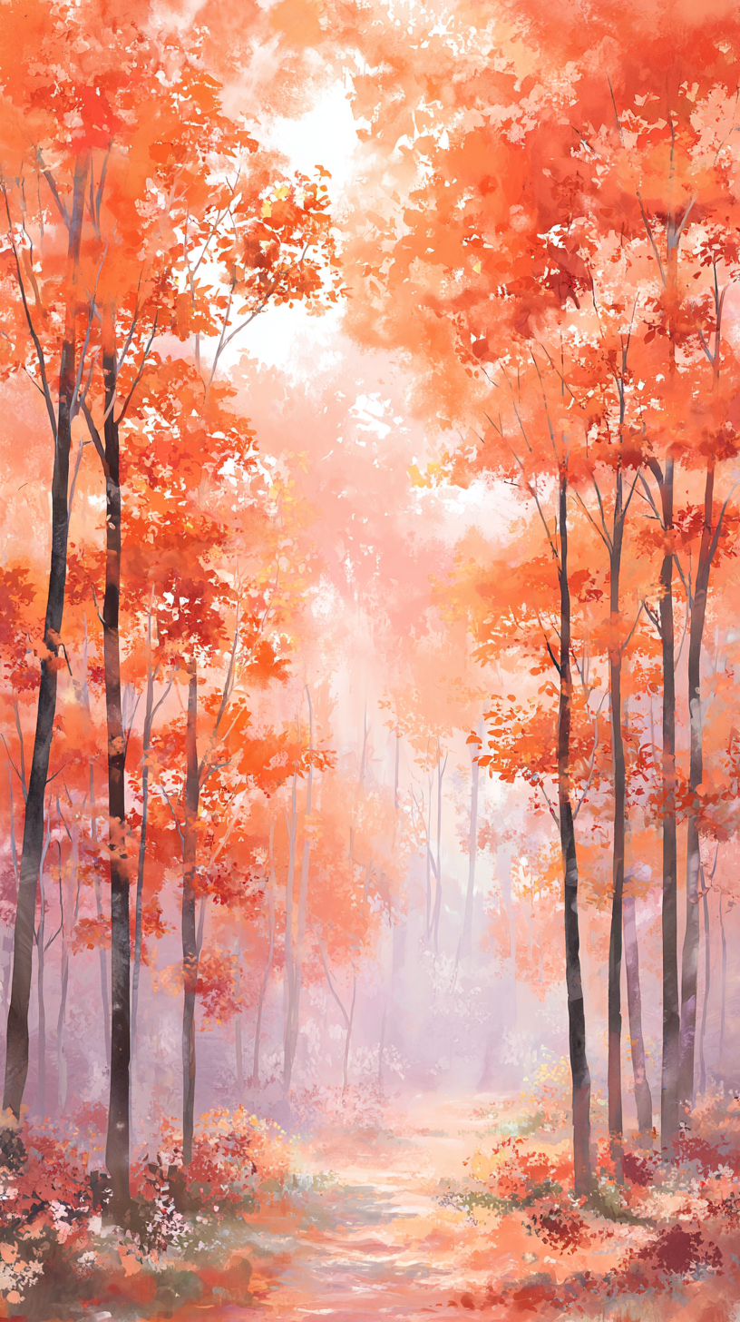 fond d'écran Aquarelle pour téléphone télécharger gratuit