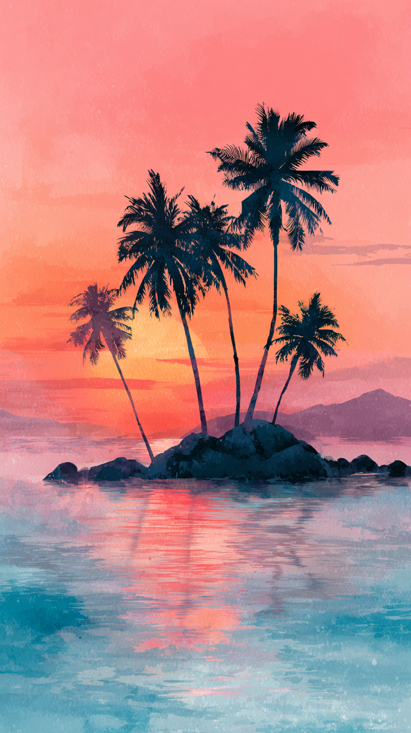 fond d'écran Aquarelle téléphone Google télécharger gratuit