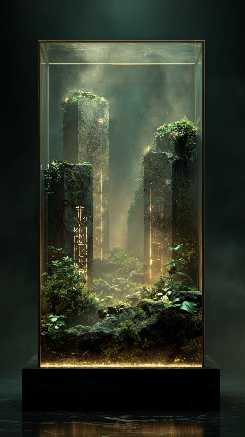 fond d'écran Terrarium iphone 4k télécharger gratuit