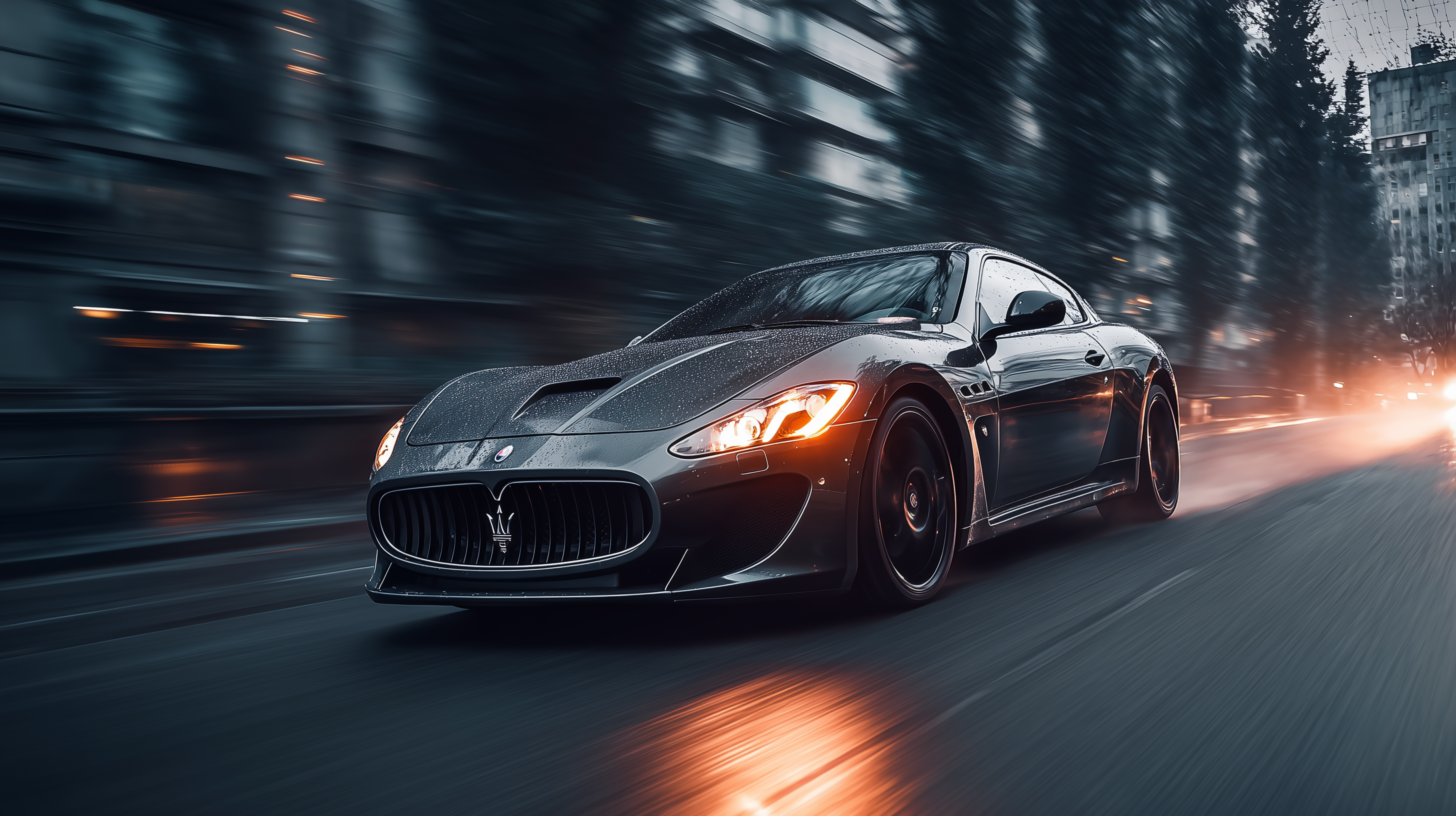 fond d'écran Maserati hp 4k téléchargement gratuit