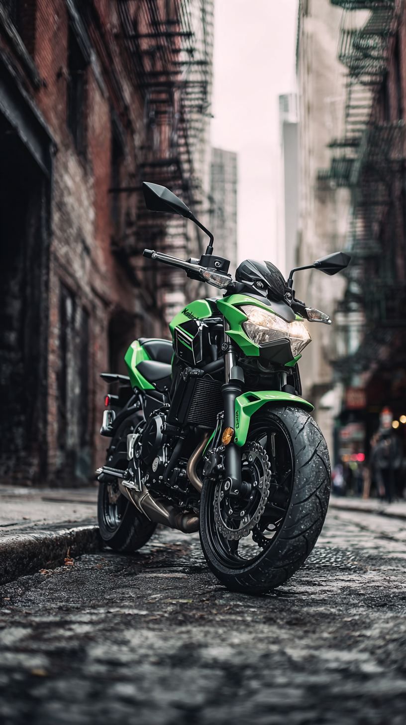 fond d'écran Kawasaki téléphone Huawei télécharger gratuit