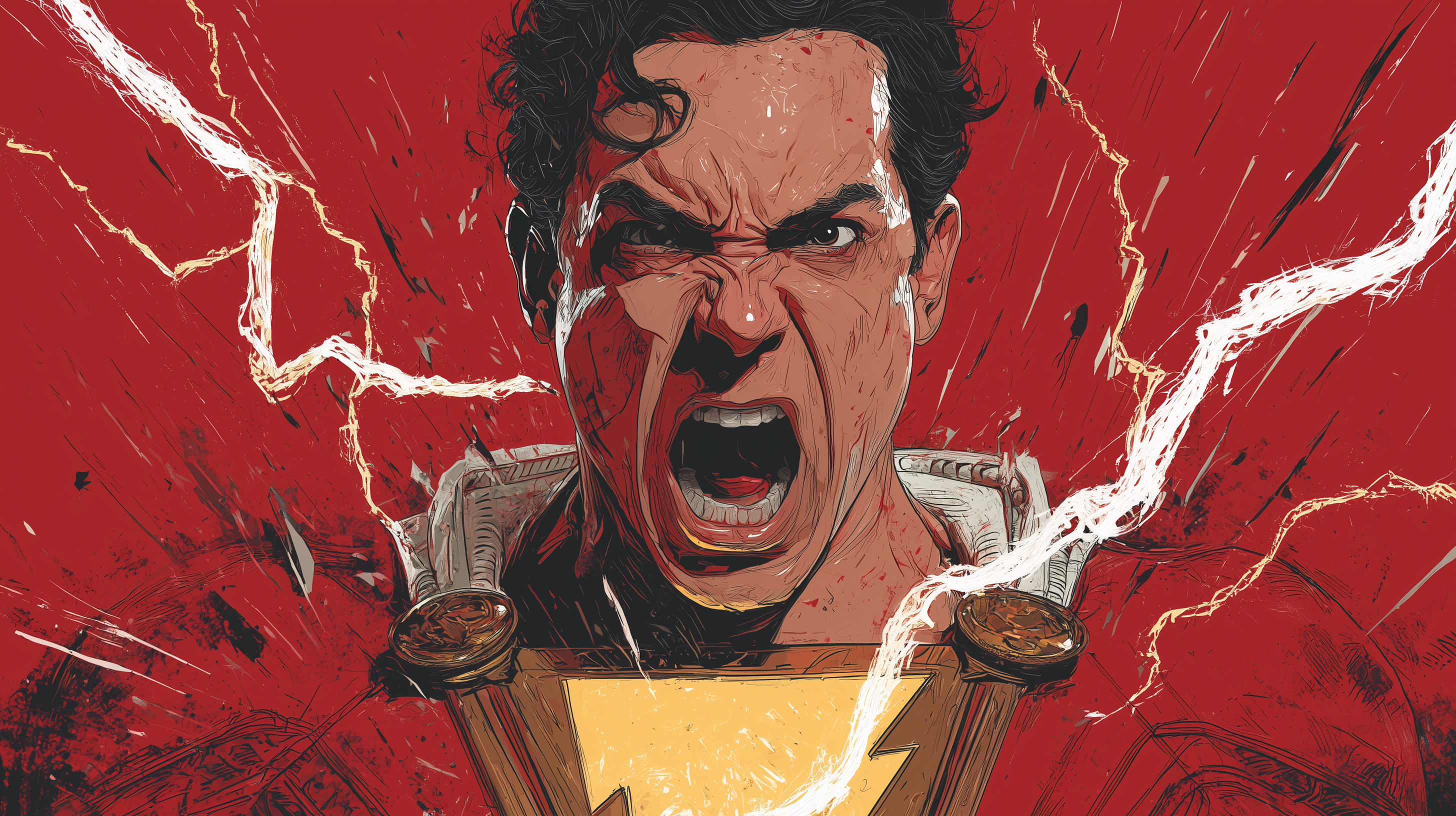 fond d'écran Shazam ultra large téléchargement gratuit