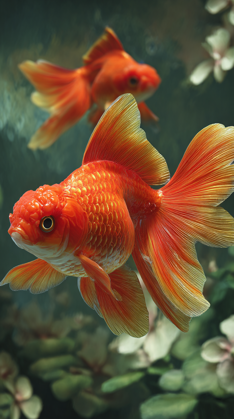 fond d'écran Poisson rouge téléphone OnePlus télécharger gratuit