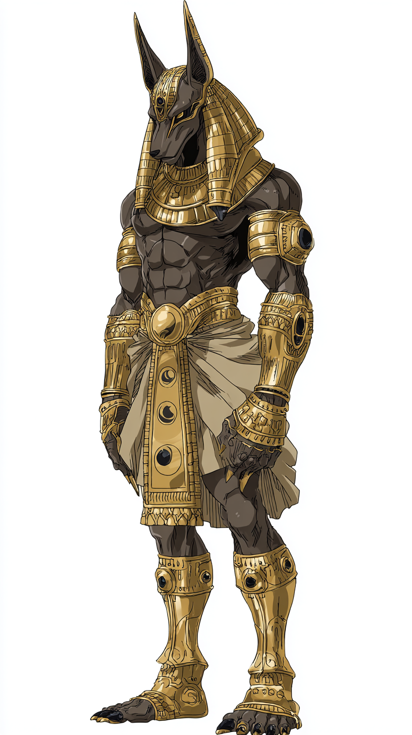 fond d'écran Anubis iphone 15 pro télécharger gratuit