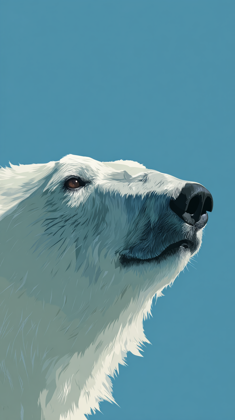 fond d'écran Ours blanc téléphone gratuit