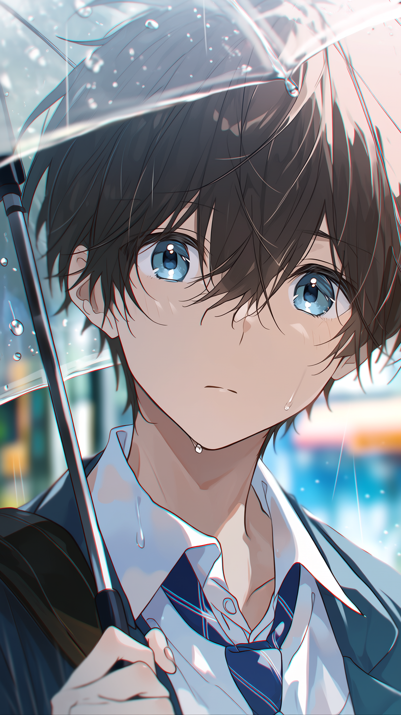 fond d'écran Garçon Anime iphone 16e gratuit