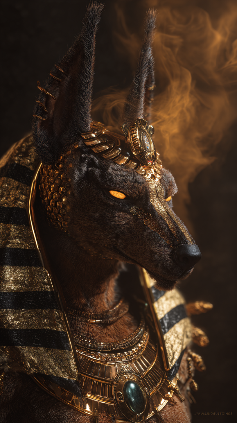 fond d'écran Anubis iphone 17 air gratuit