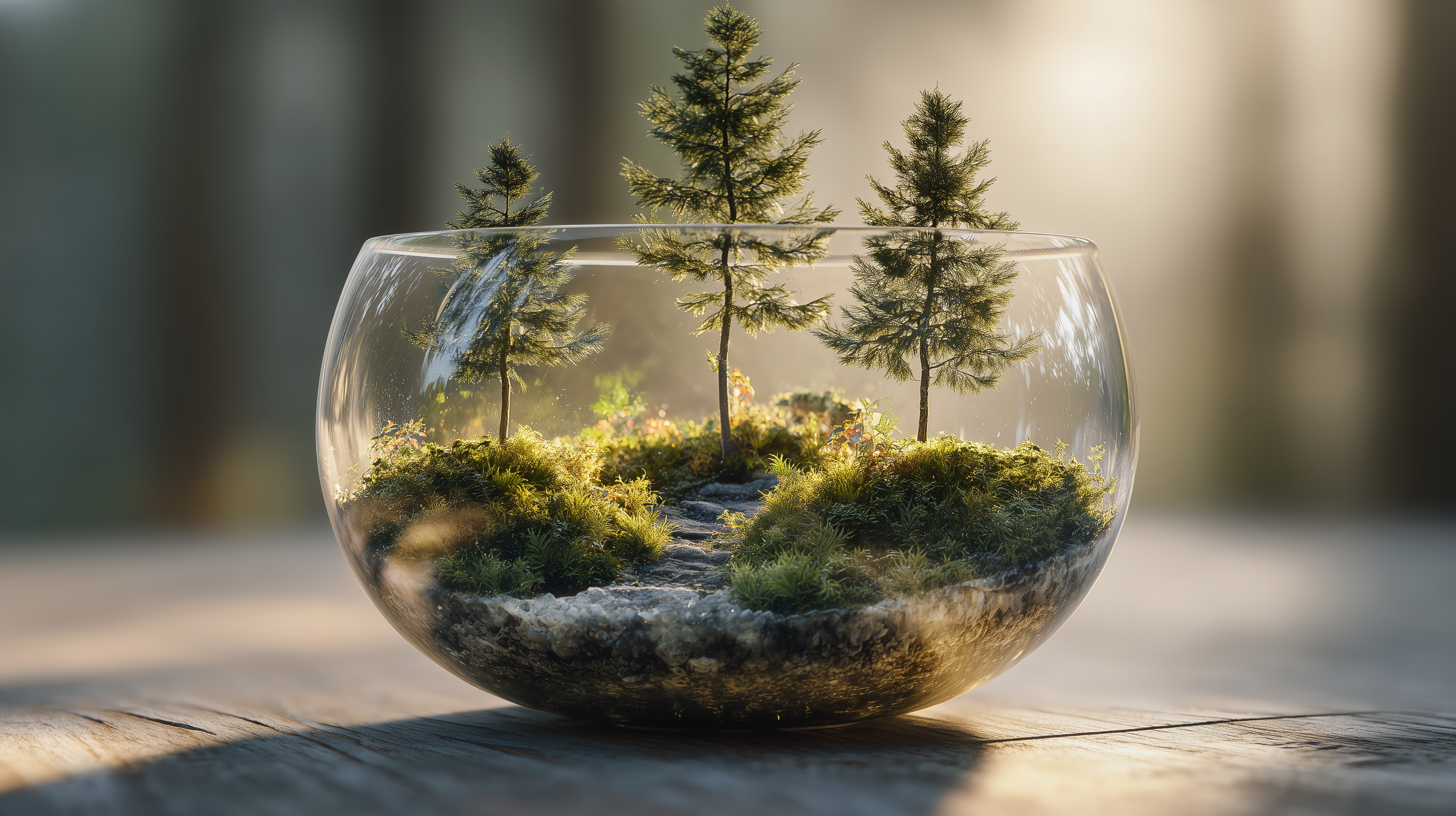 fond d'écran Terrarium ultra hd 4k téléchargement gratuit