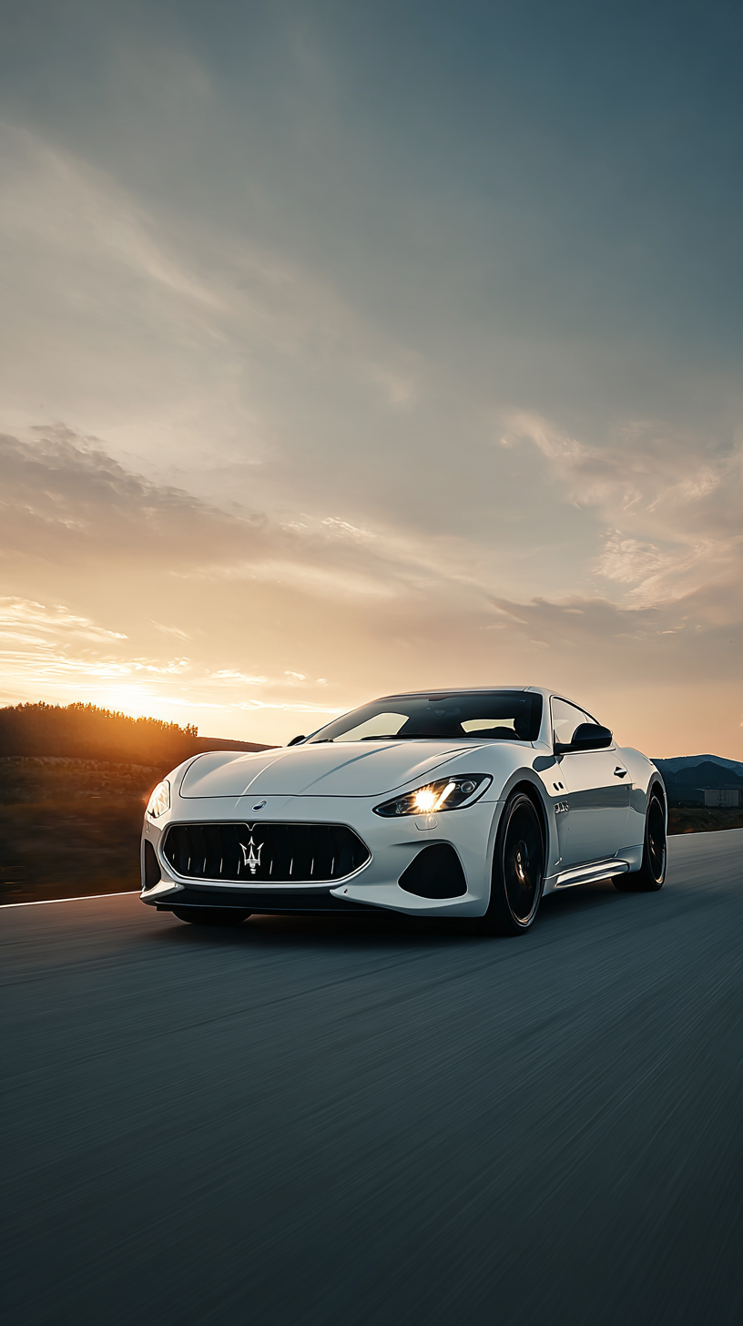 fond d'écran Maserati téléphone Huawei gratuit