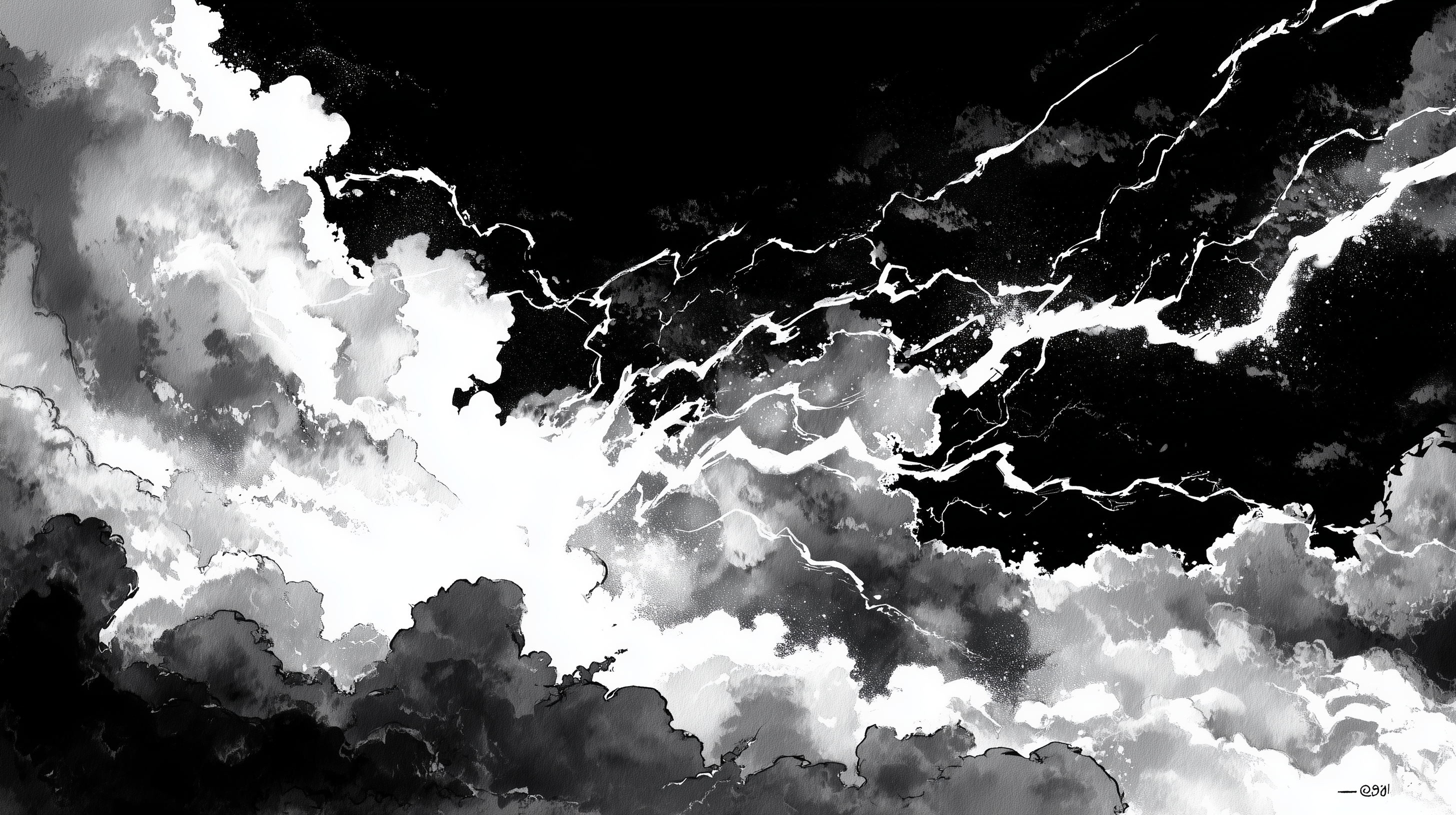 fond d'écran Foudre 3840x1080 téléchargement gratuit