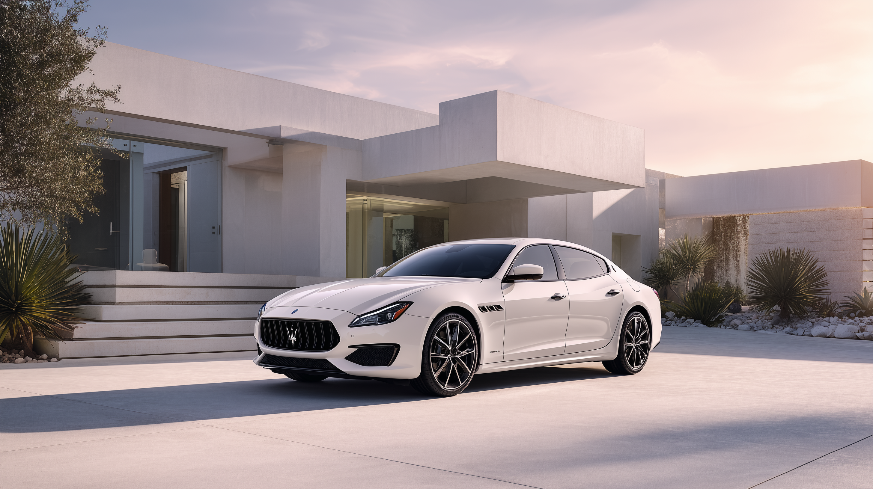 fond d'écran Maserati 3840 x 1080 téléchargement gratuit