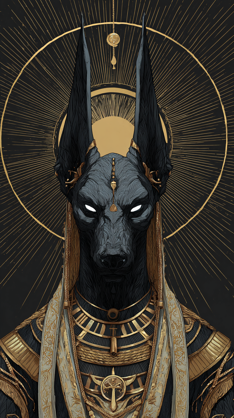 fond d'écran Anubis téléphone Google gratuit