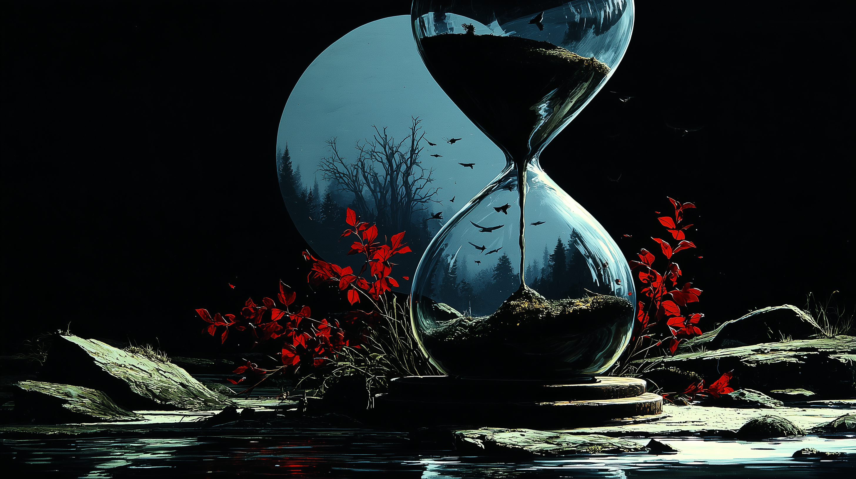 fond d'écran Sablier 1920x1200 téléchargement gratuit